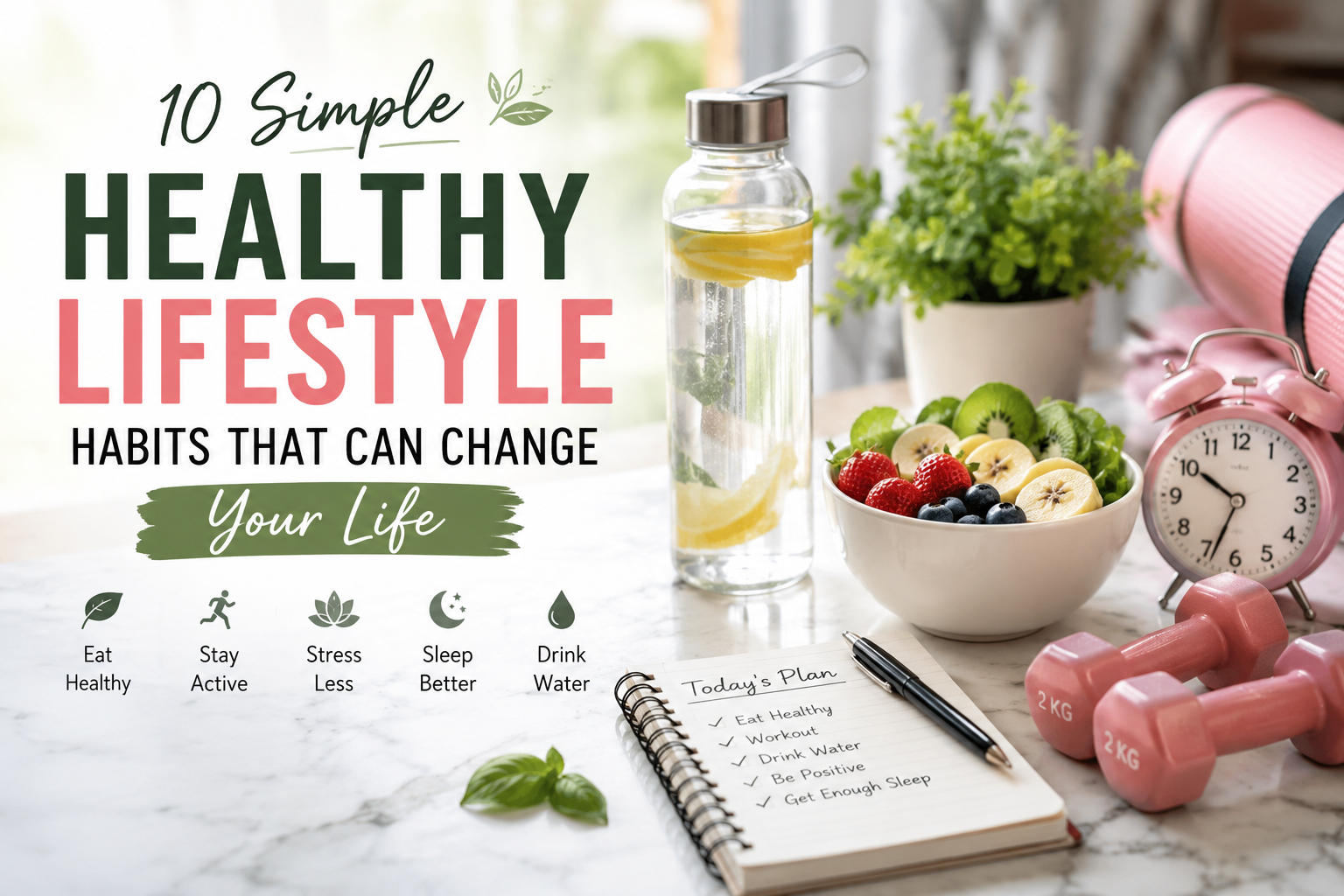 You are currently viewing 10 Simple Healthy Lifestyle Habits That Can Change Your Life