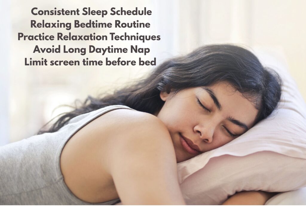 infographic showing common mistakes that can ruin your sleep